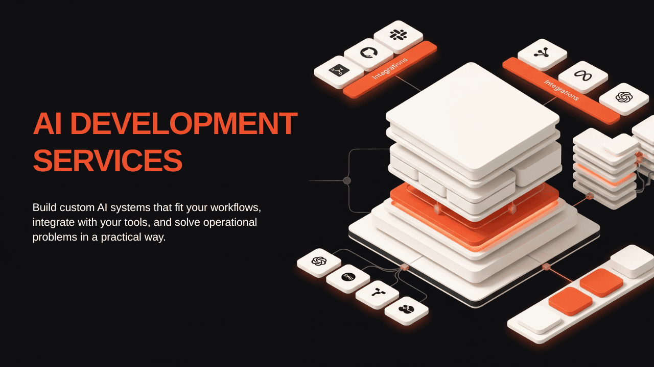 AI Development Services hero image