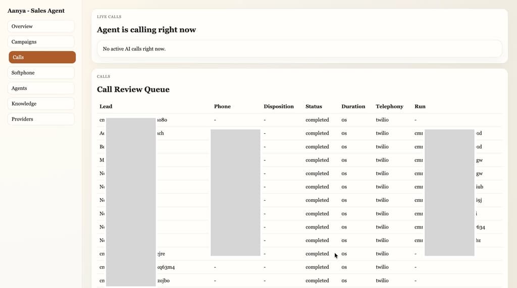 Aanya - Sales Agent screenshot 3
